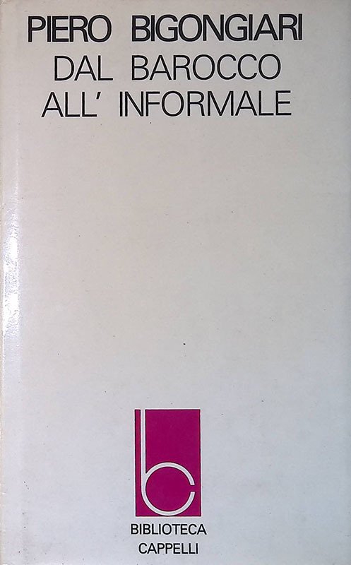 Dal Barocco all'informale