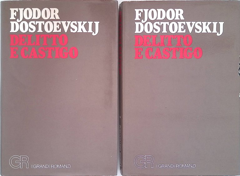 Delitto e Castigo. 2 volumi