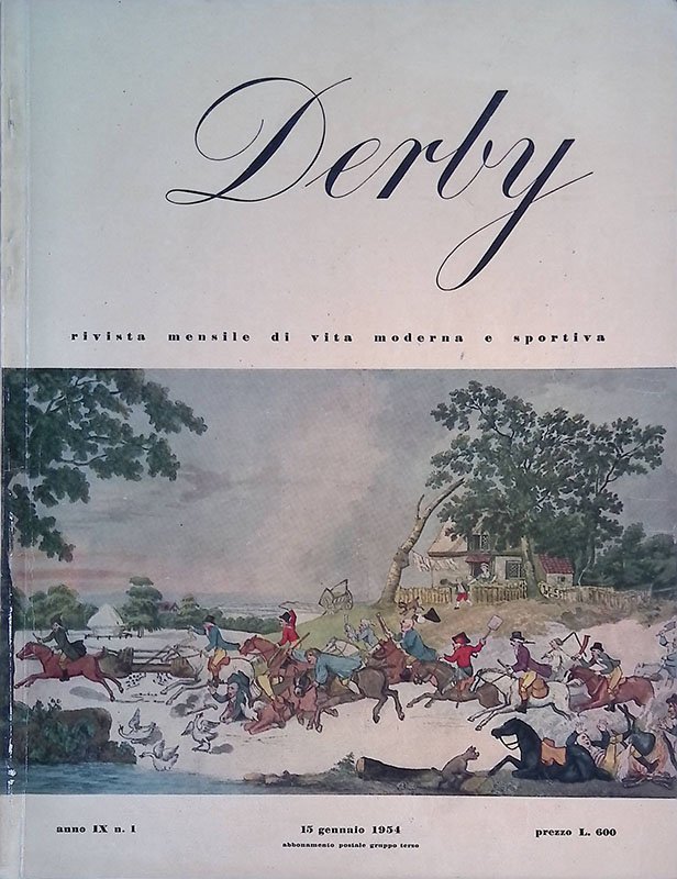 Derby. Anno IX n.1 15 gennaio 1954
