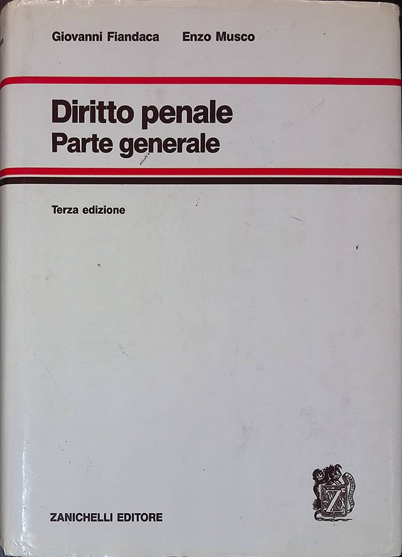 Diritto penale. Parte generale