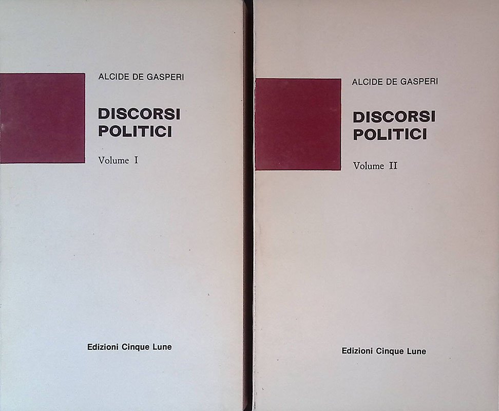 Discorsi politici. Volume I - II | Immagine principale