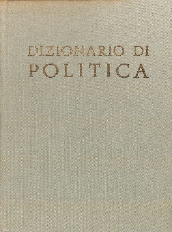 Dizionario di politica