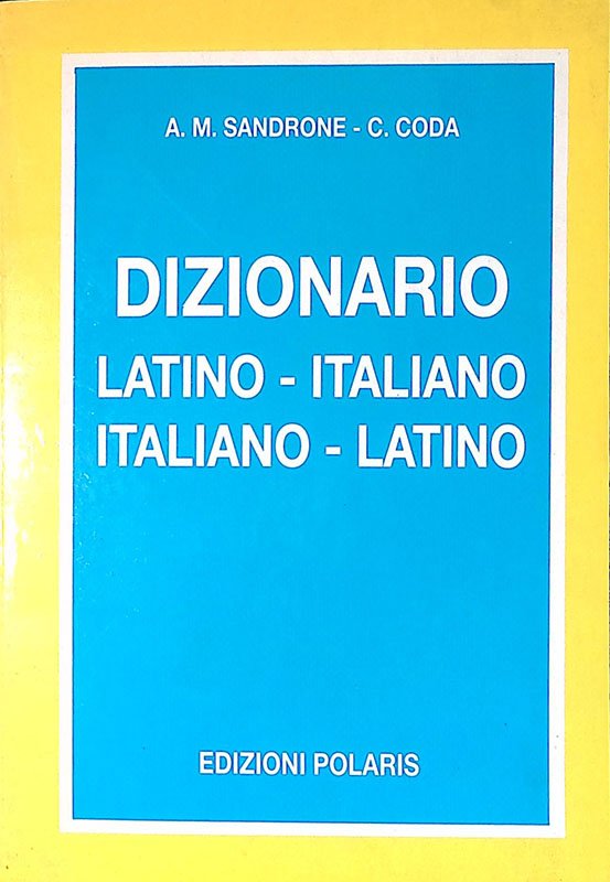 Dizionario latino - italiano, italiano - latino | Immagine principale