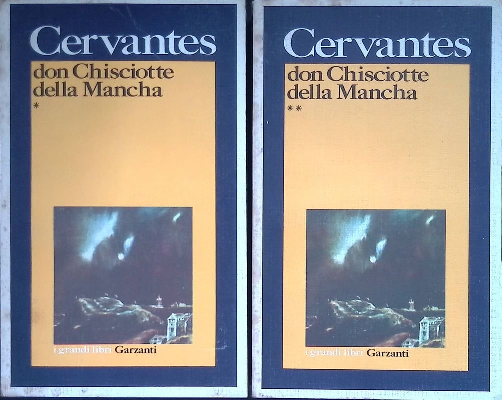 Don Chisciotte della Mancha. DUE VOLUMI