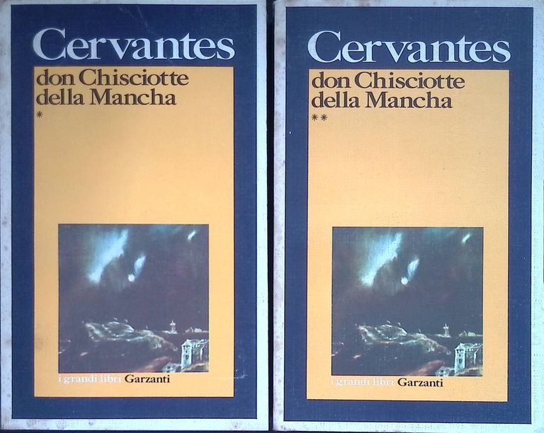 Don Chisciotte della Mancha. DUE VOLUMI