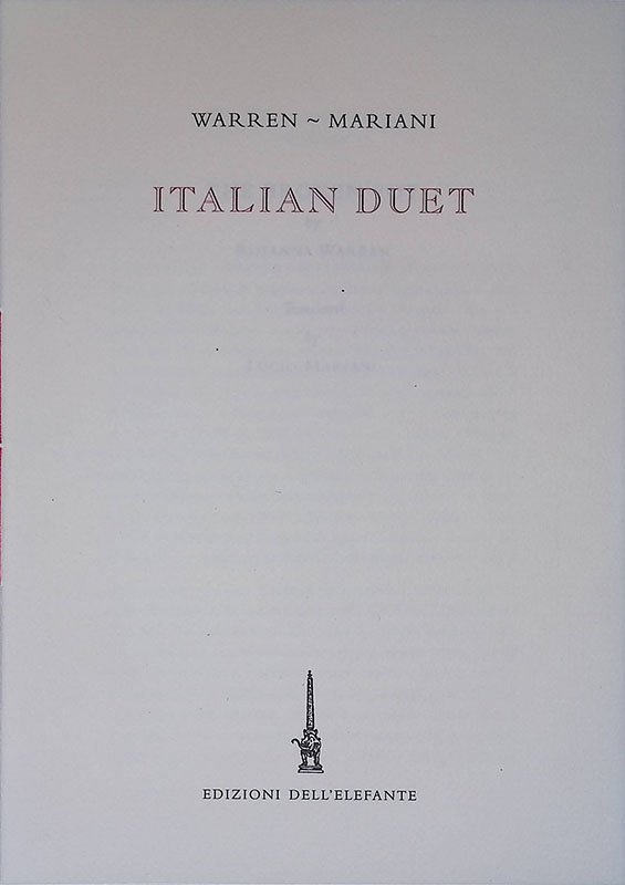 Duetto italiano - Italian duet