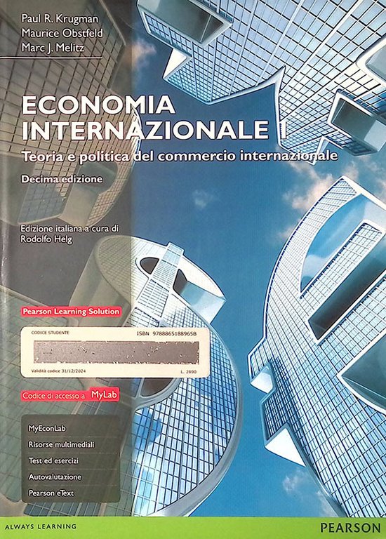 Economia internazionale. Vol.1 Teoria e politica del commercio internazionale