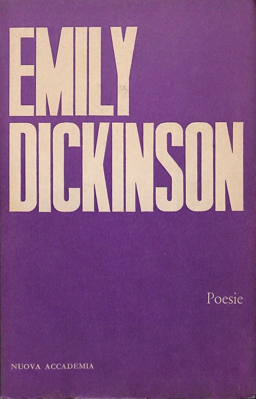 Emily Dickinson. Poesie