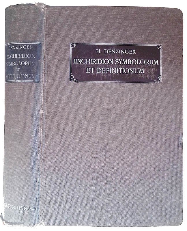 Enchiridion Symbolorum. Definitionum et declarationum de rebus fidei et morum | Immagine principale