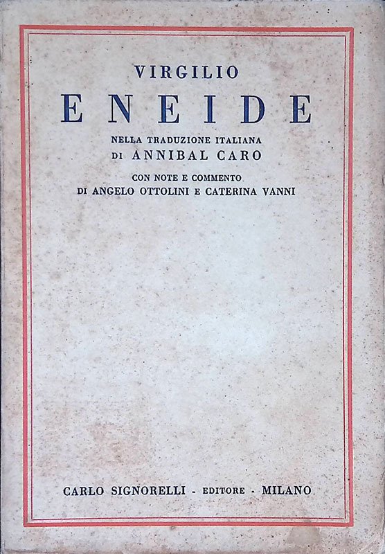Eneide. nella traduzione italiana di Annibal Caro | Immagine principale