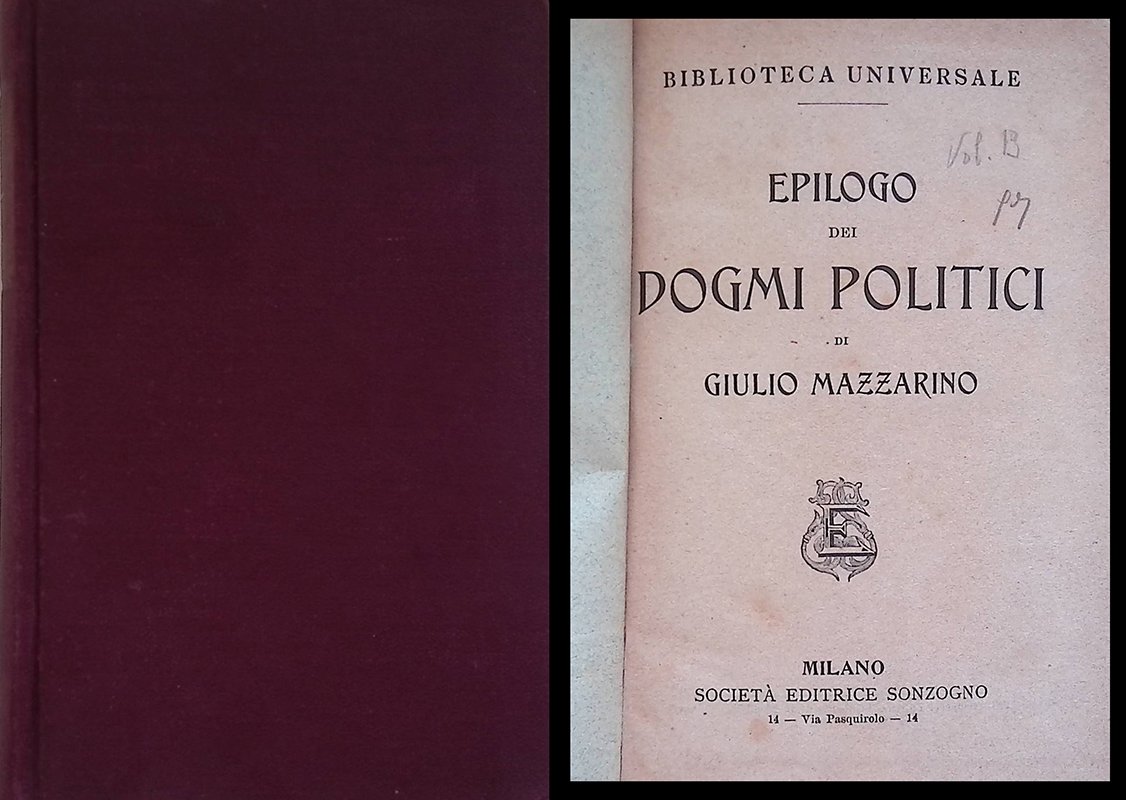 Epilogo dei dogmi politici