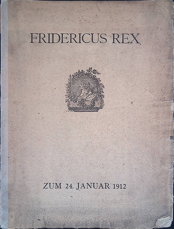 Friedrich der Grosse 1785. Zum 24 Januar 1912 | Immagine principale