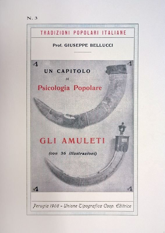 Gli Amuleti. Un capitolo di psicologia popolare