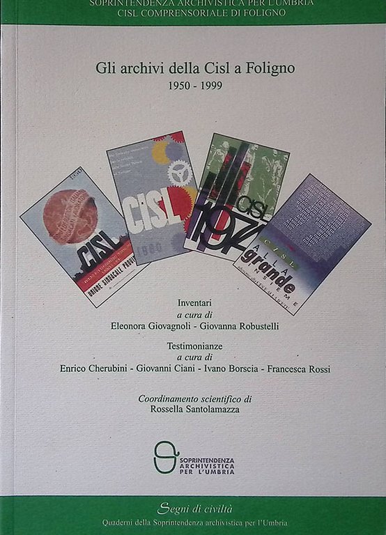 Gli archivi della Cisl a Foligno 1950-1999