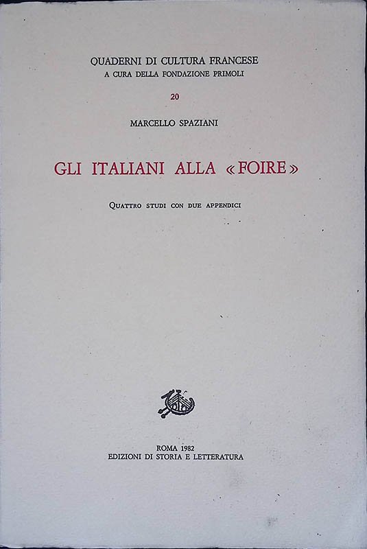Gli italiani alla Foire | Immagine principale
