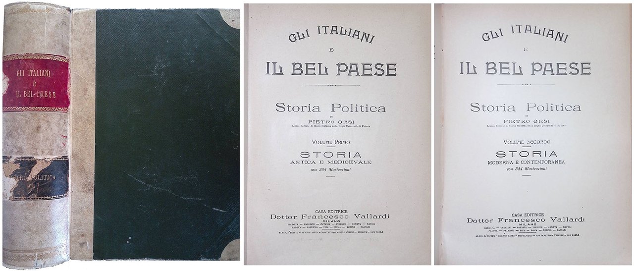 Gli Italiani e il Bel Paese. Storia Politica. Vol.1 e … | Immagine principale
