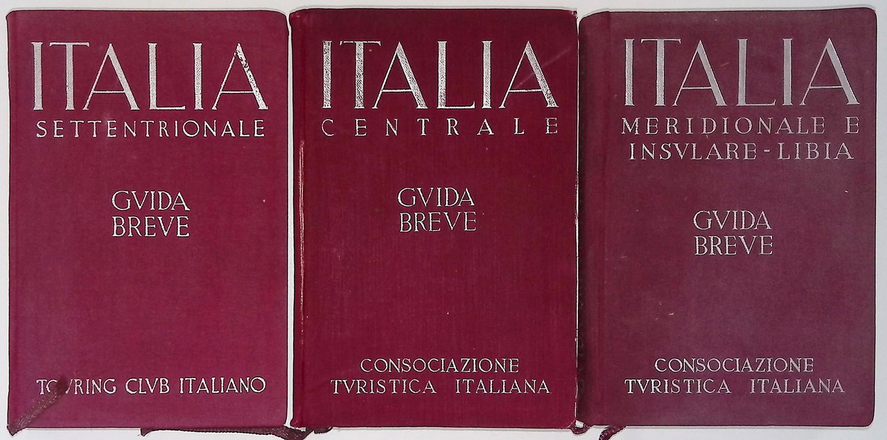 Guida Breve. Vol.1 Italia Settentrionale - Vol.2 Italia Centrale - …