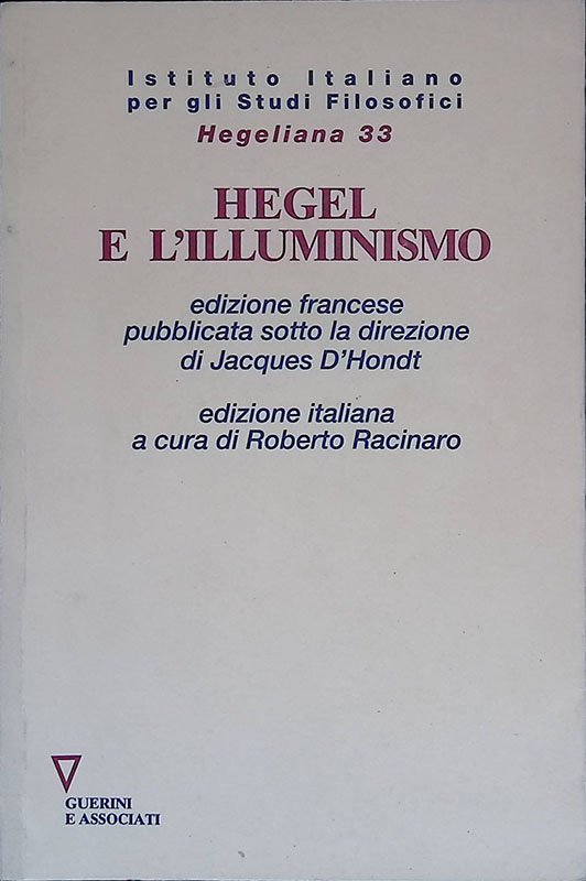 Hegel e l'Illuminismo