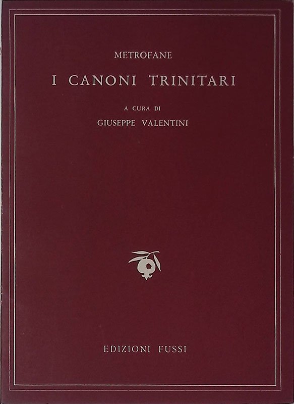 I canoni trinitari