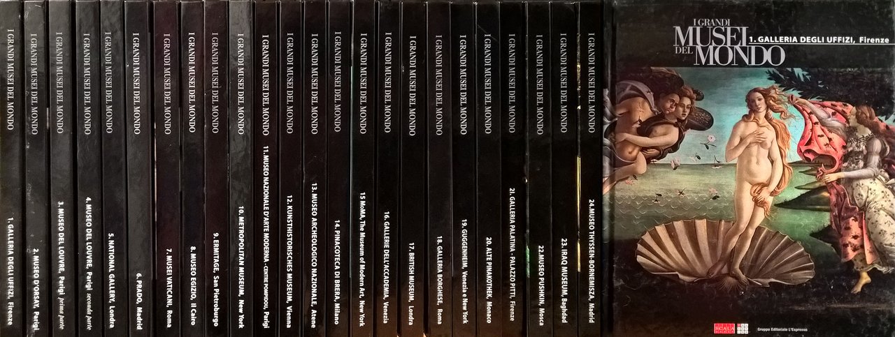 I Grandi Musei del Mondo. Opera completa in 24 volumi
