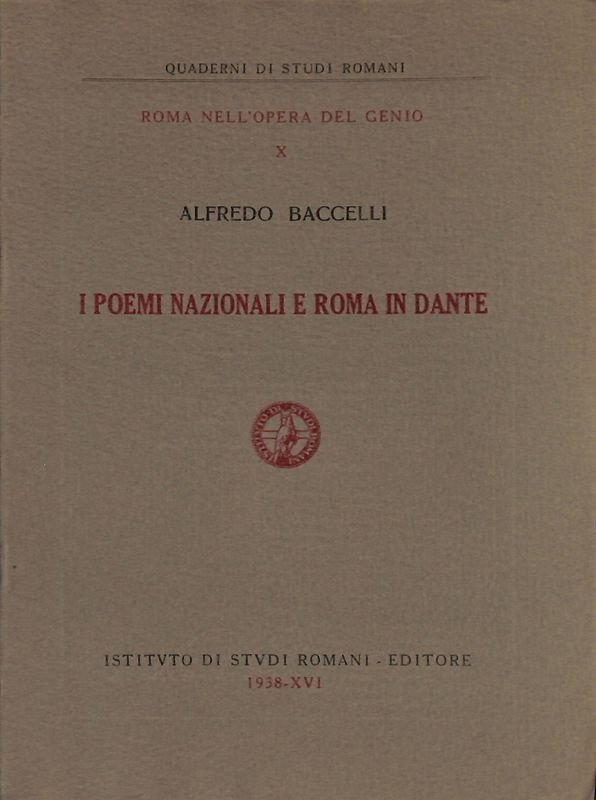 I poemi nazionali e Roma in Dante