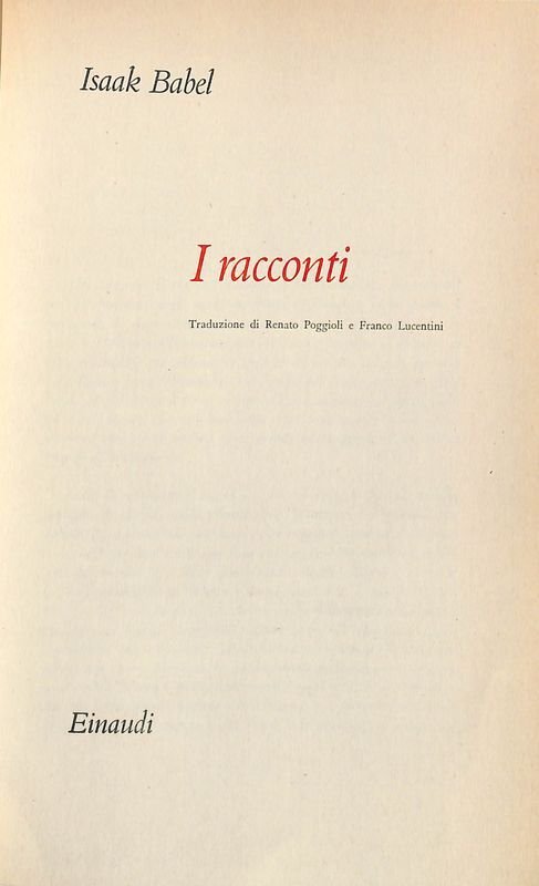 I racconti