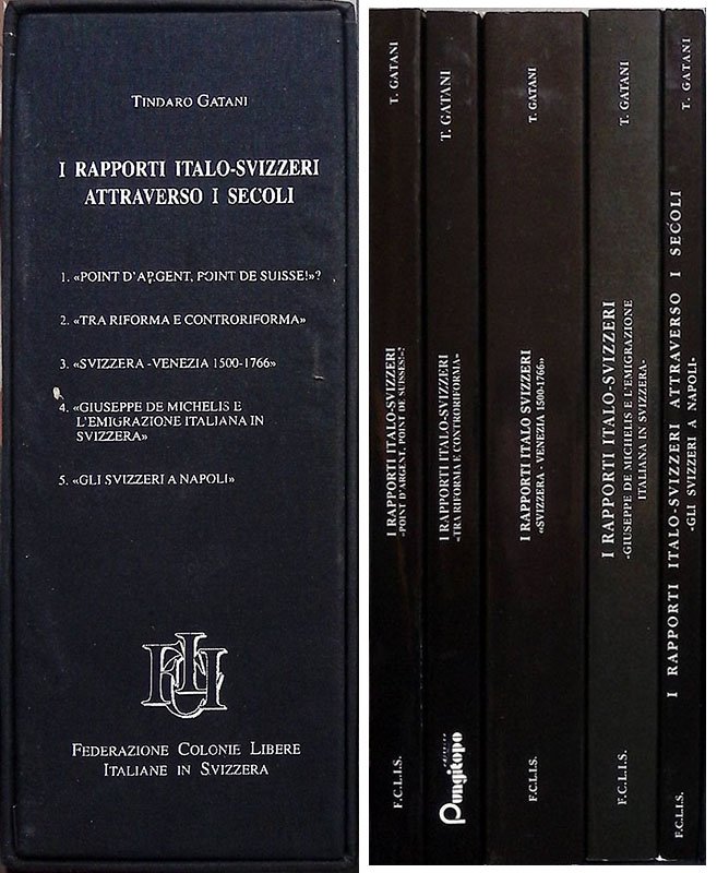 I rapporti italo-svizzeri attraverso i secoli. 5 VOLUMI | Immagine principale