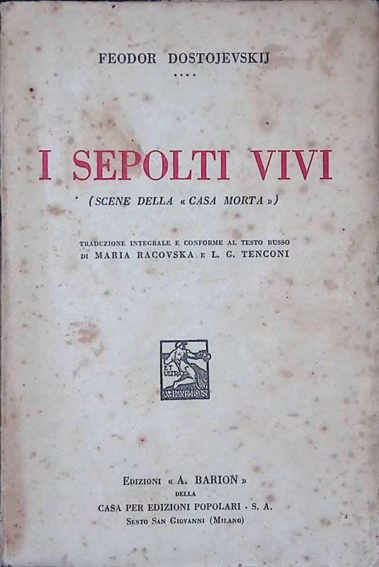 I sepolti vivi. Scene della Casa morta | Immagine principale