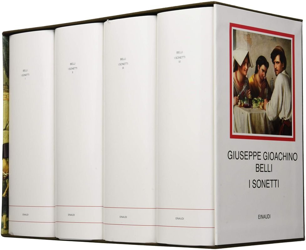 I sonetti. 4 VOLUMI