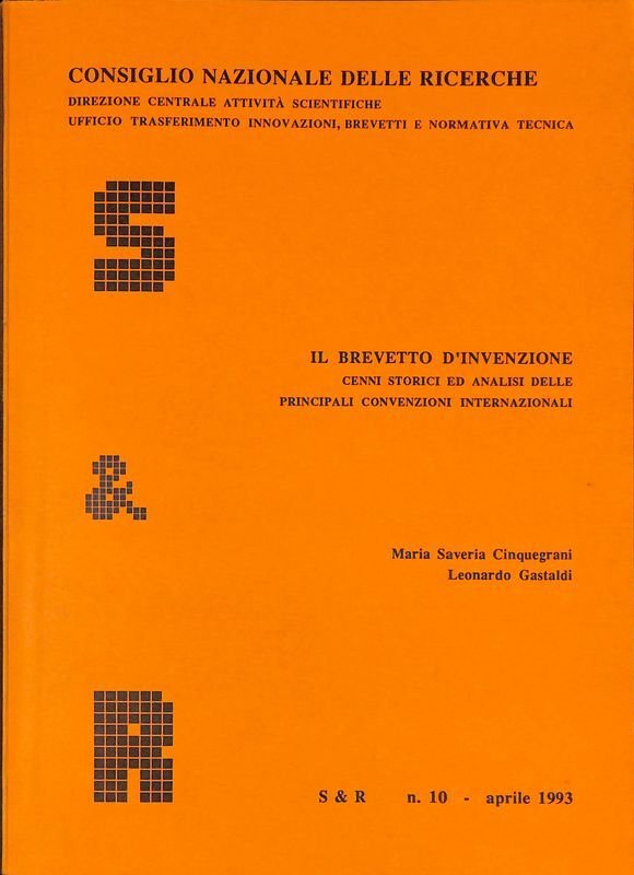 Il brevetto d'invenzione cenni storici ed analisi delle principali convenzioni …