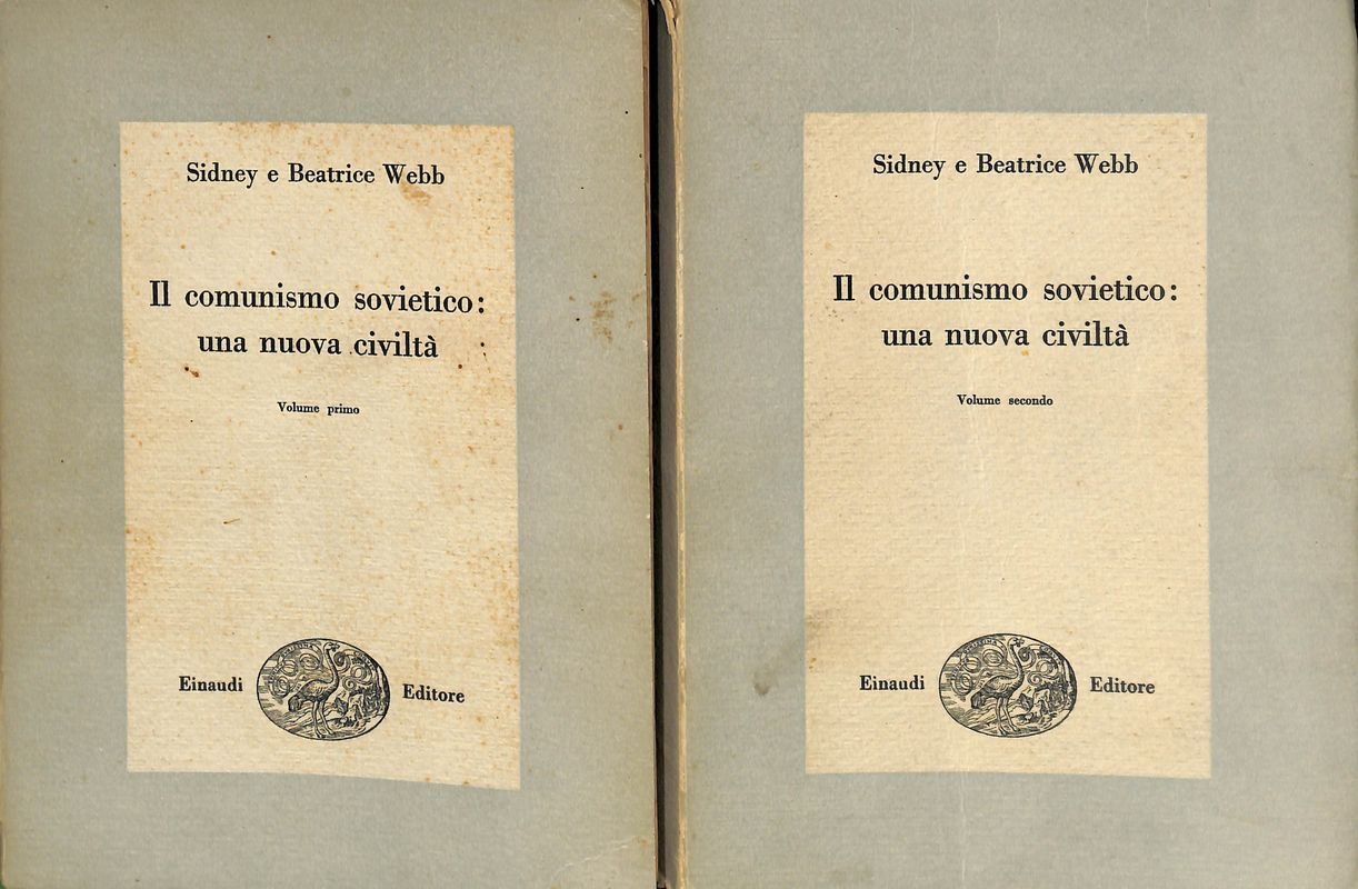 Il comunismo sovietico, una nuova civiltà. 2 Volumi