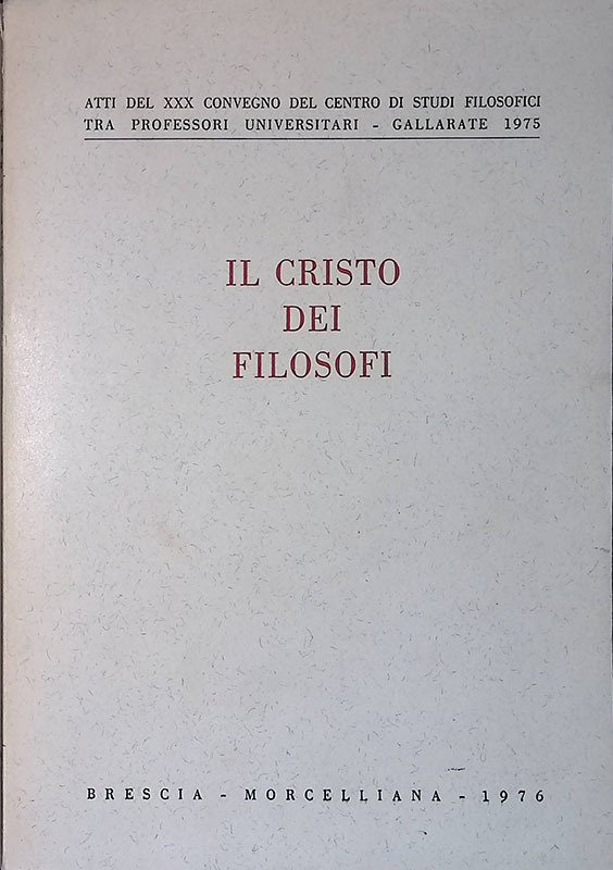 Il Cristo dei filosofi | Immagine principale