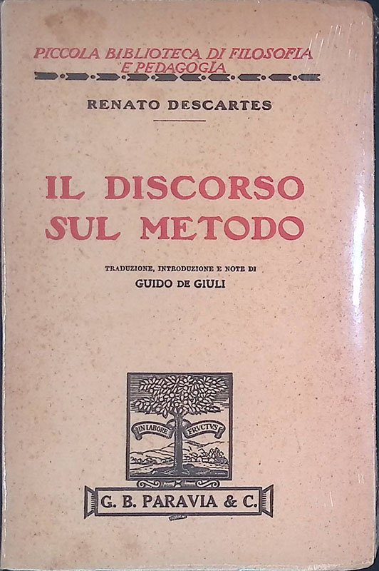 Il discorso sul metodo