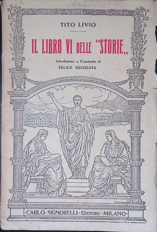 Il libro VI delle storie