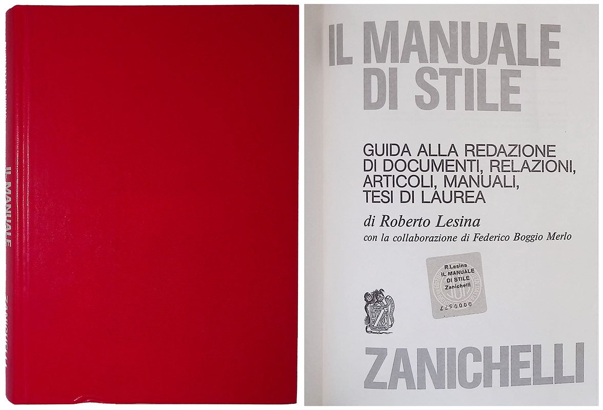Il manuale di stile. Guida alla redazione di documenti, relazioni, … | Immagine principale