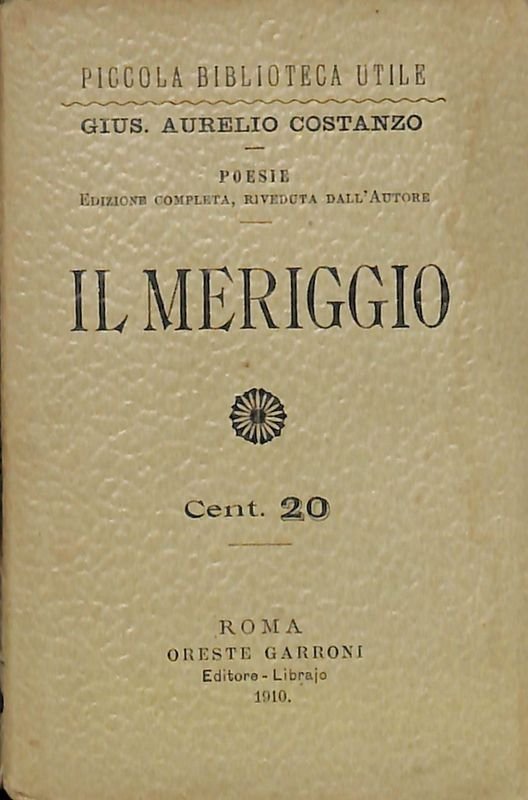 Il meriggio | Immagine principale