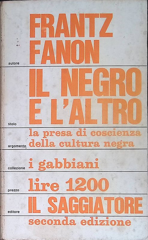 Il negro e l'altro. La presa di coscienza della cultura … | Immagine principale