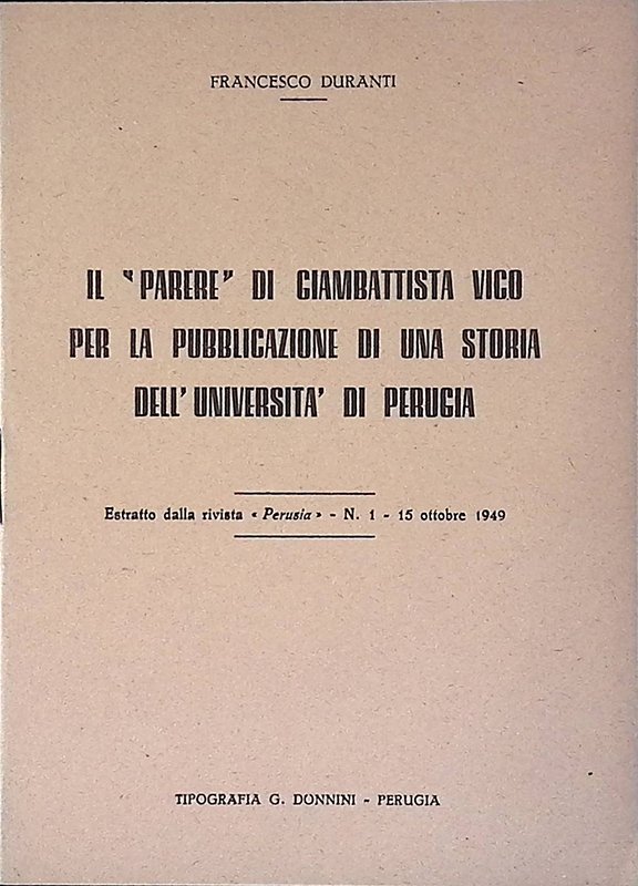 Il parere di Giambattista Vico per la pubblicazione di una … | Immagine principale