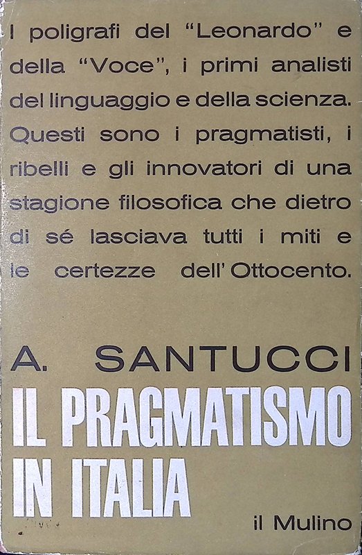 Il pragmatismo in Italia | Immagine principale