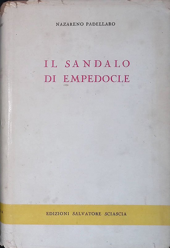Il sandalo di Empedocle