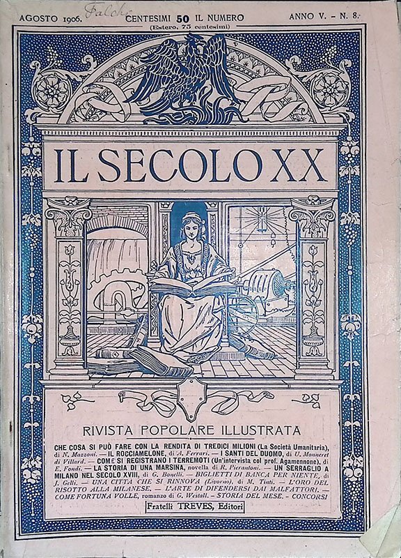 Il Secolo XX. Agosto 1906 anno V n.8