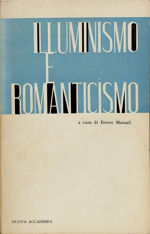 Illuminismo e Romanticismo