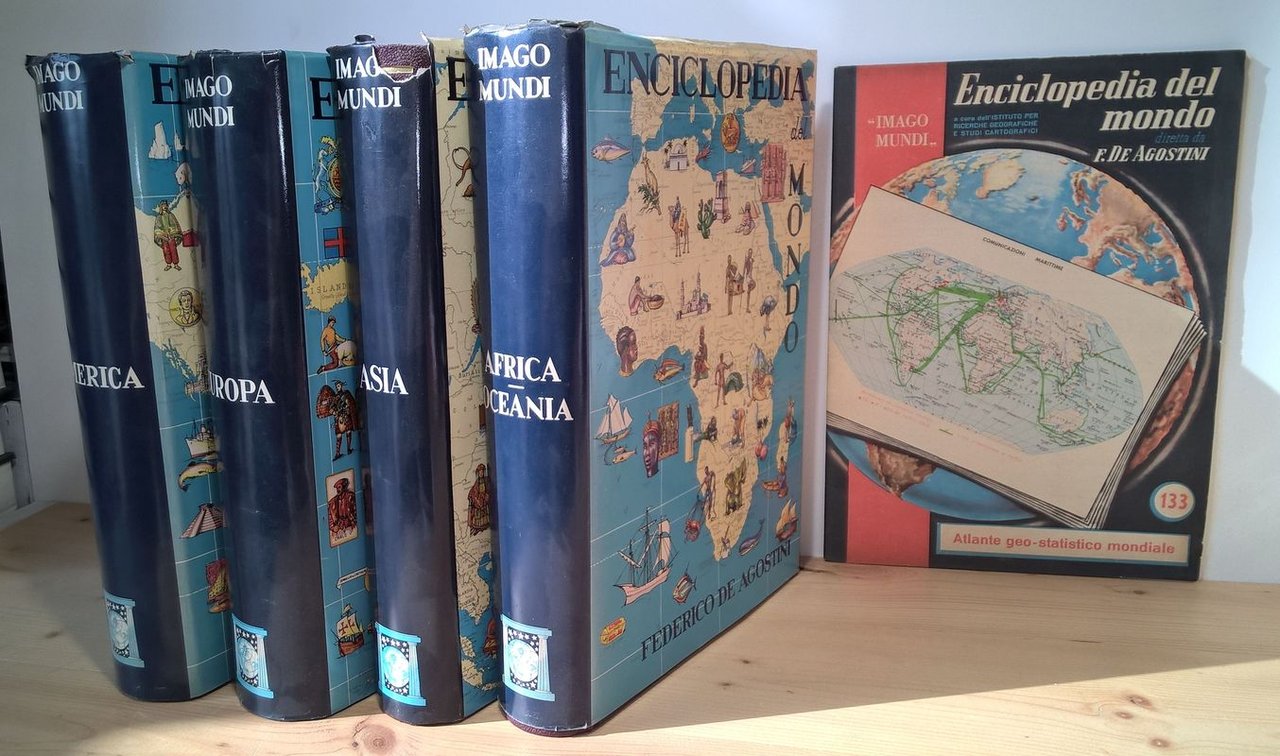 Imago Mundi. Enciclopedia del mondo. 4 VOLUMI