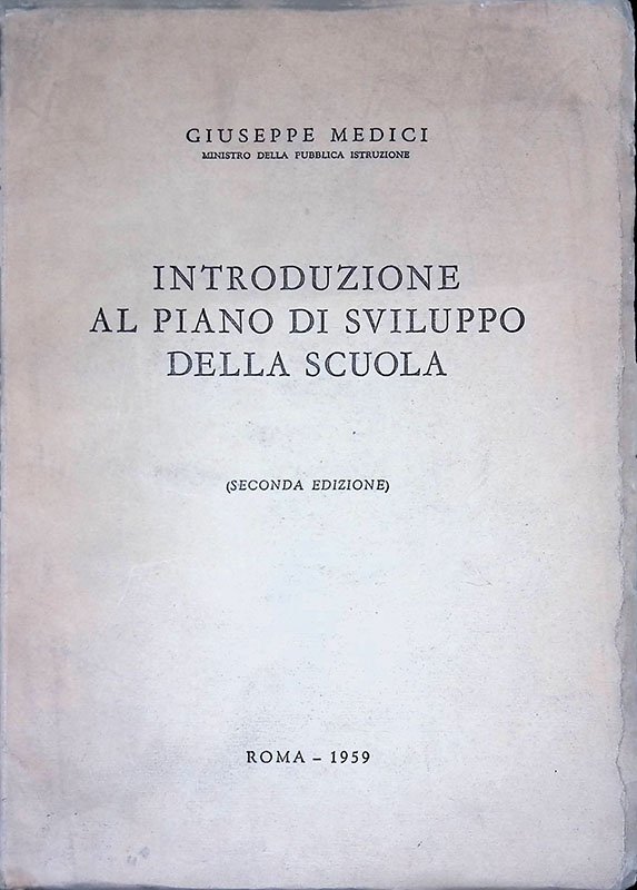 Introduzione al piano di sviluppo della scuola