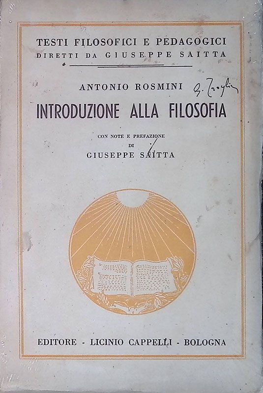 Introduzione alla filosofia