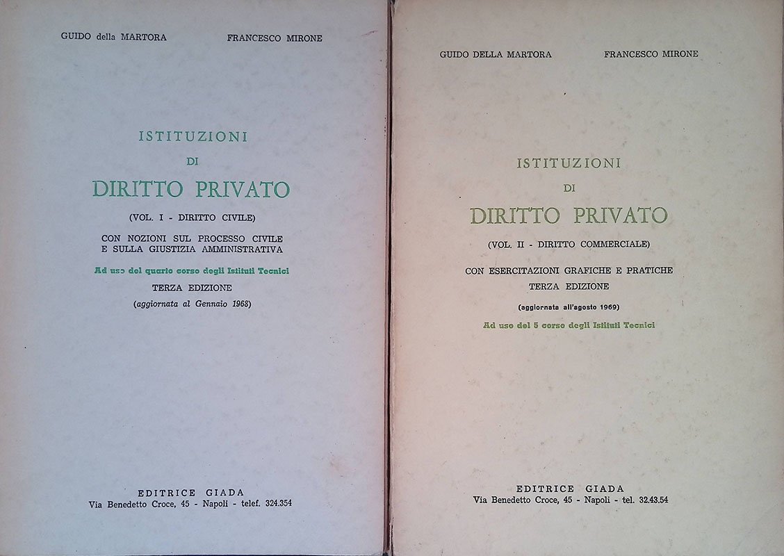 Istituzioni di diritto privato. DUE VOLUMI | Immagine principale