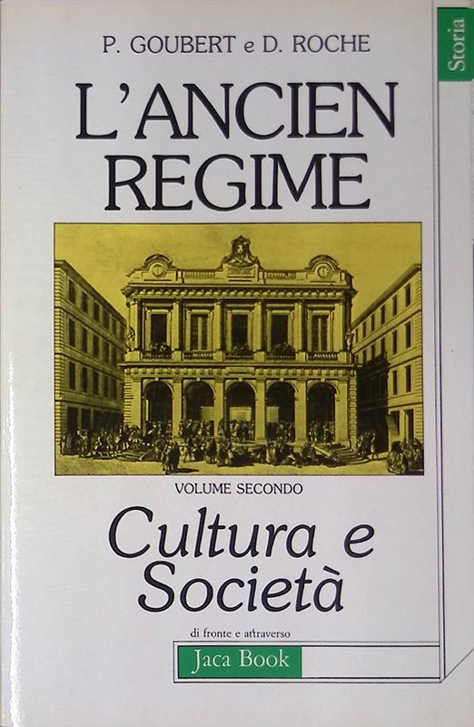 L'Ancien Regime. Vol. II. Cultura e società