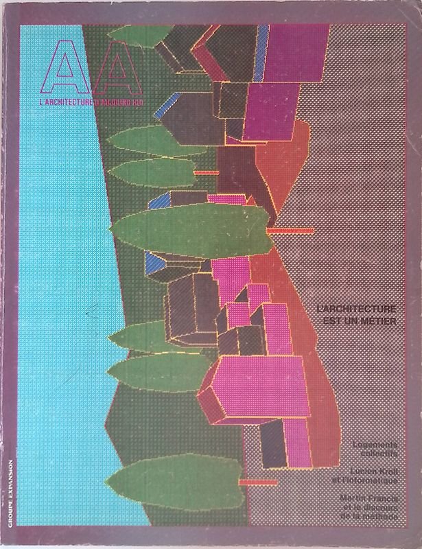 L'architecture d'aujourd'hui. N. 244 avril 1986. L'architecture est un metier | Immagine principale