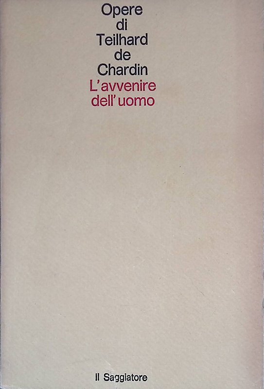 L'avvenire dell'uomo | Immagine principale