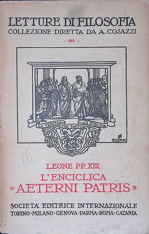 L'enciclica Aeterni Patris